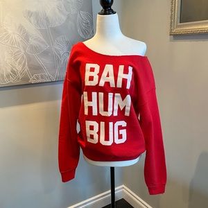 Awesome mean Christmas sweatshirt!